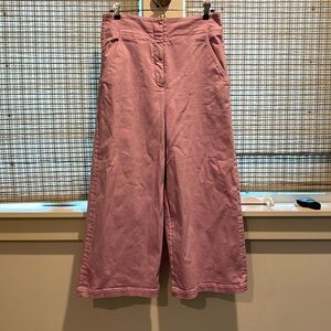 TIBI Lavender cropped pant